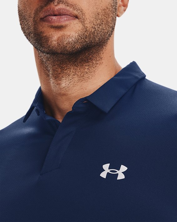 Men's UA Iso-Chill Polo, Navy, pdpMainDesktop image number 3